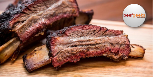 Costilla Doble Carne (paquete con 3 piezas; peso total aprox 940g)